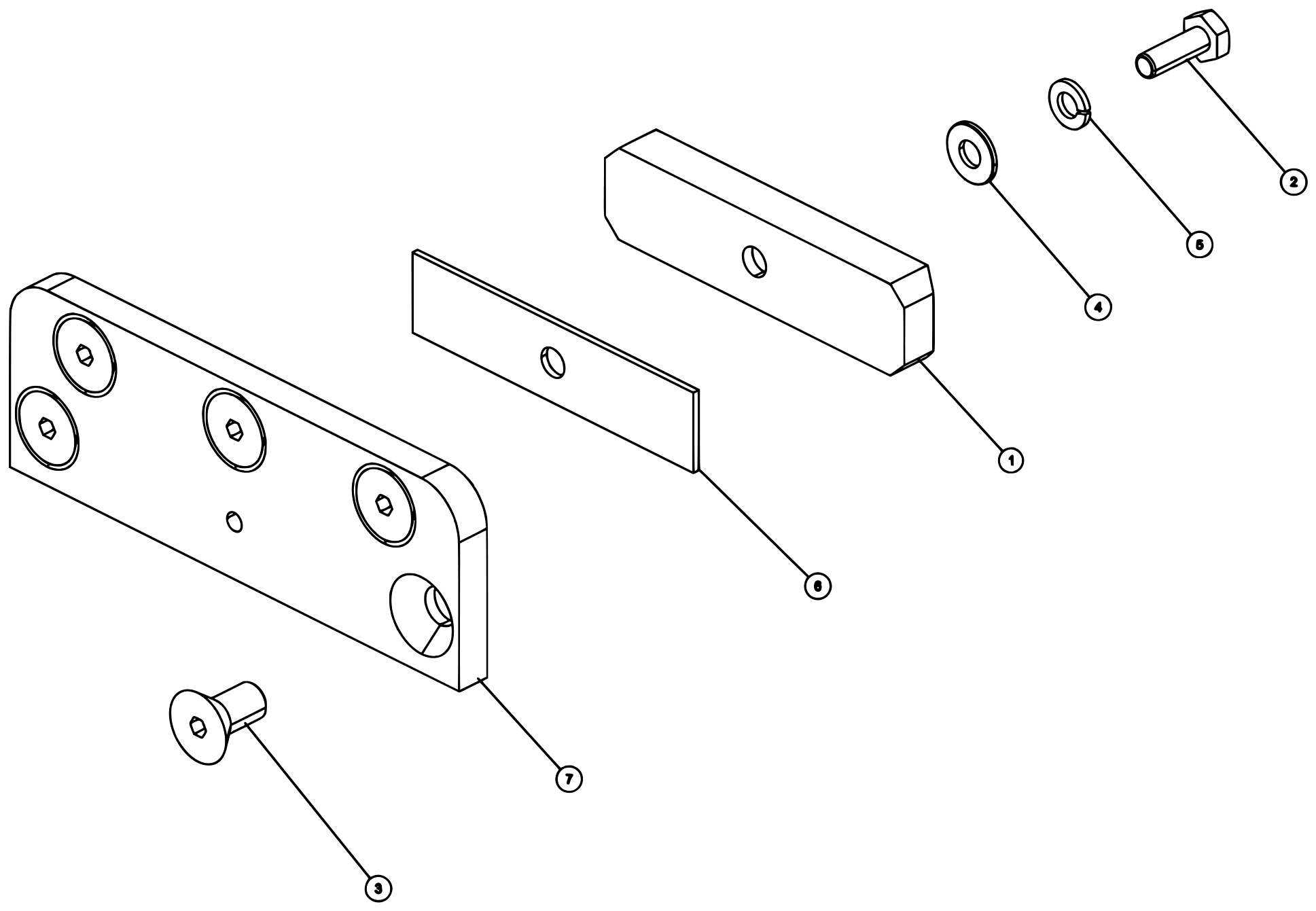 Century 9055XL / XP850 (2021 manual) 0908356, Slide Pad Assembly 9055 diagram