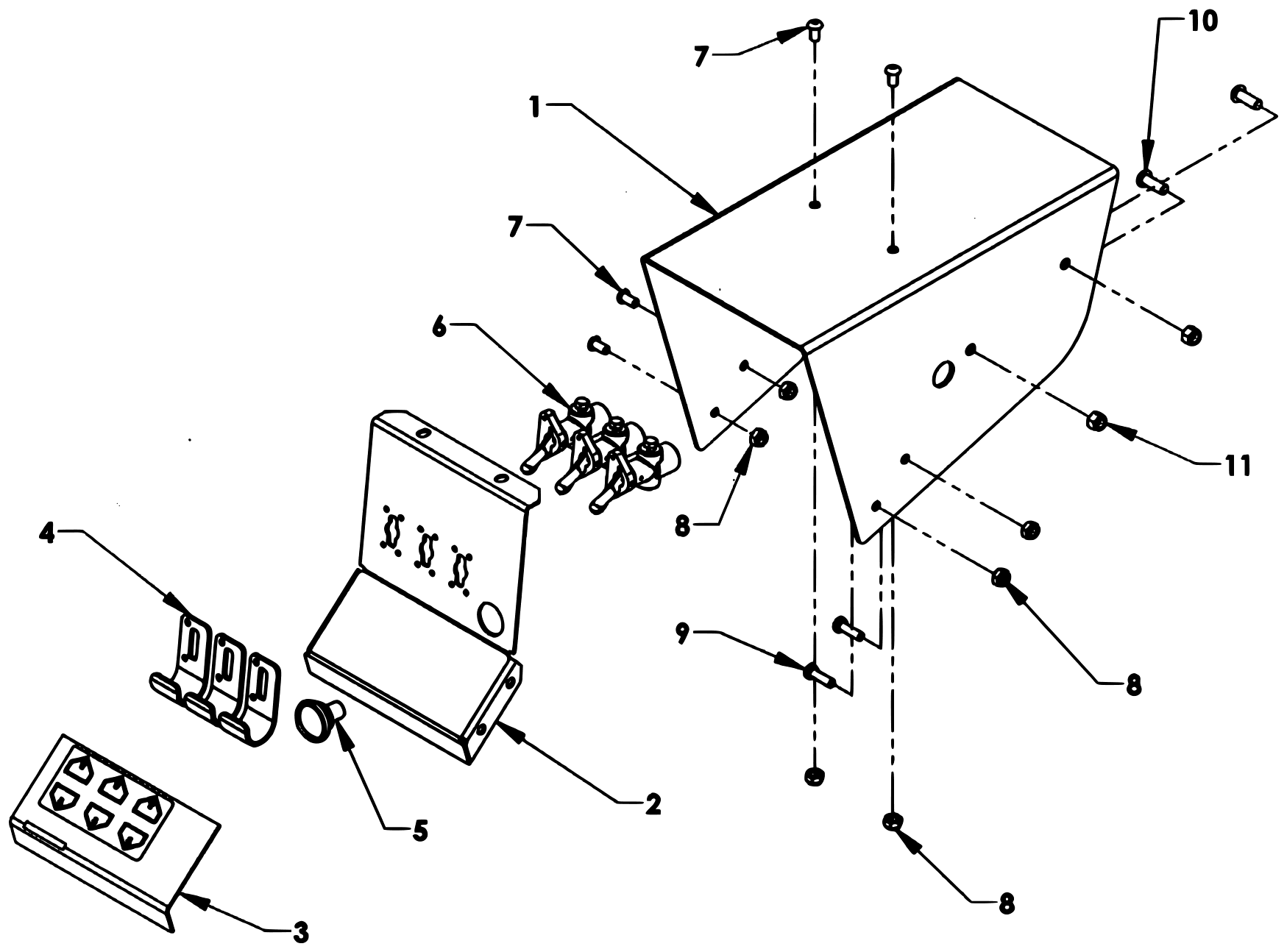 Vulcan Series 16 LCG Gen 2 (2025 manual) 3 Air Valve Control Station diagram