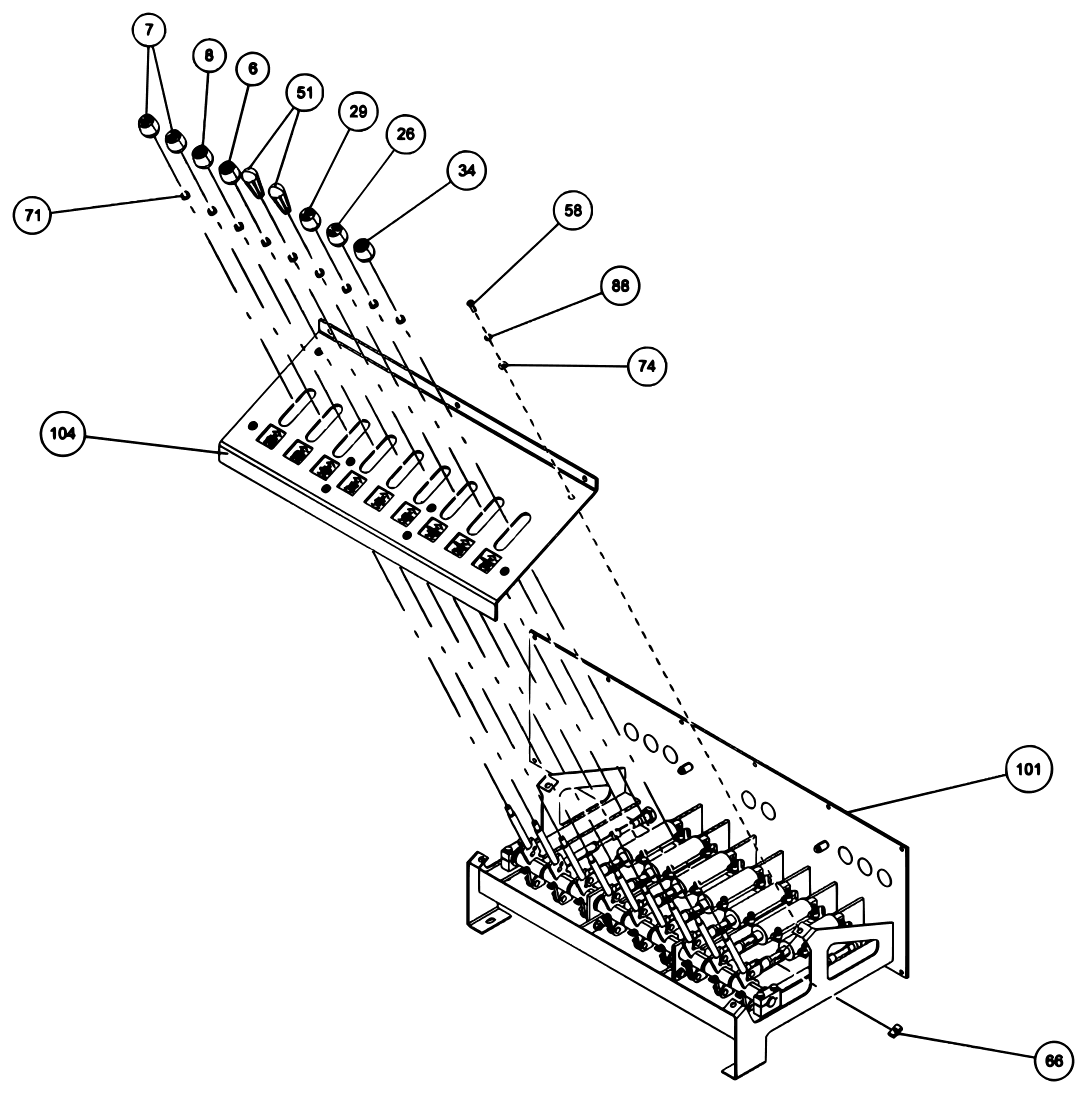 Century 7035 Standard Jack Leg (2026 manual) 7035 Standard Jack Leg (50017936) diagram (view 17 of 31)