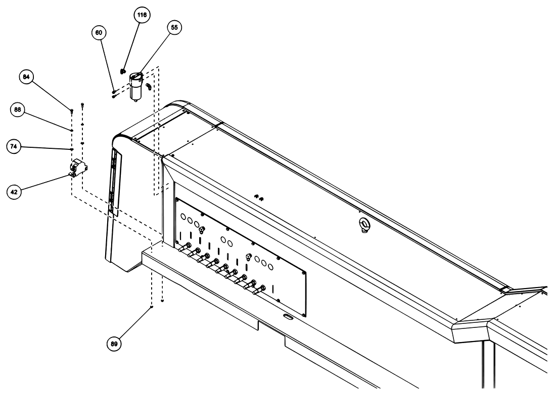 Century 7035 Standard Jack Leg (2026 manual) 7035 Standard Jack Leg (50017936) diagram (view 22 of 31)