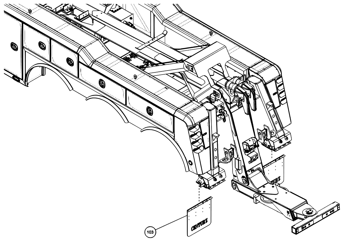 Century 7035 Standard Jack Leg (2026 manual) 7035 Standard Jack Leg (50017936) diagram (view 23 of 31)