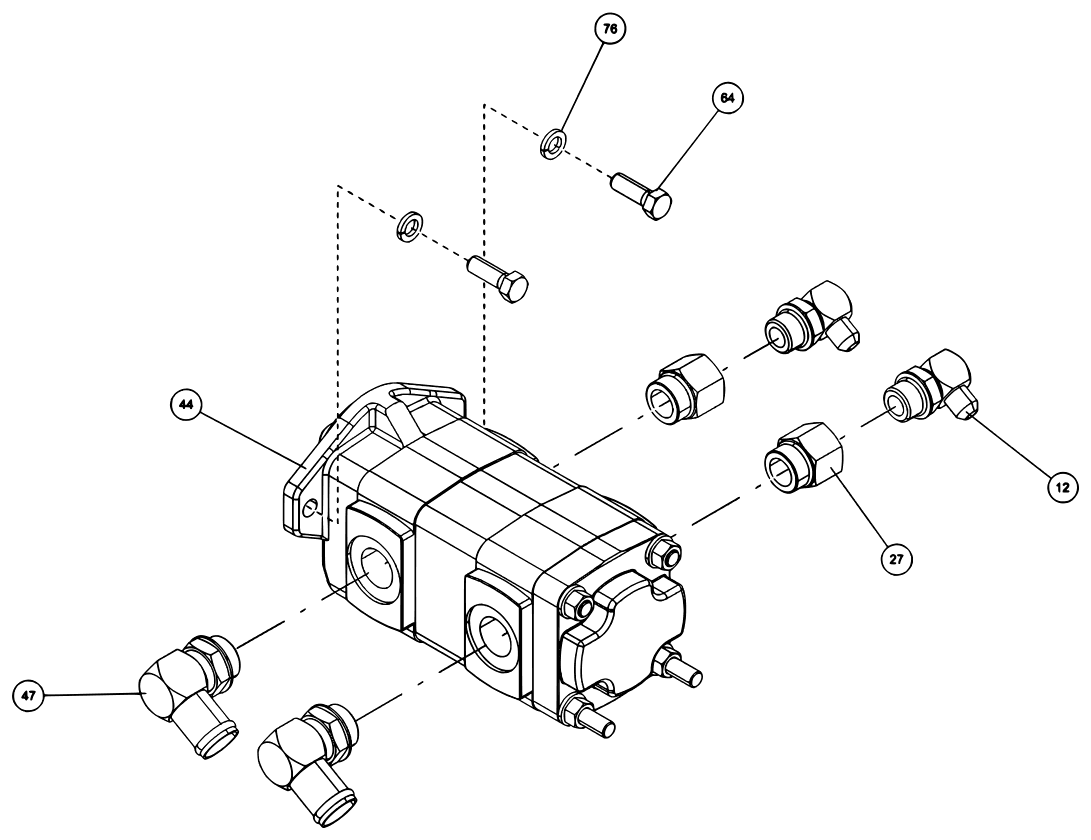 Century 7035 Standard Jack Leg (2026 manual) 7035 Standard Jack Leg (50017936) diagram (view 24 of 31)