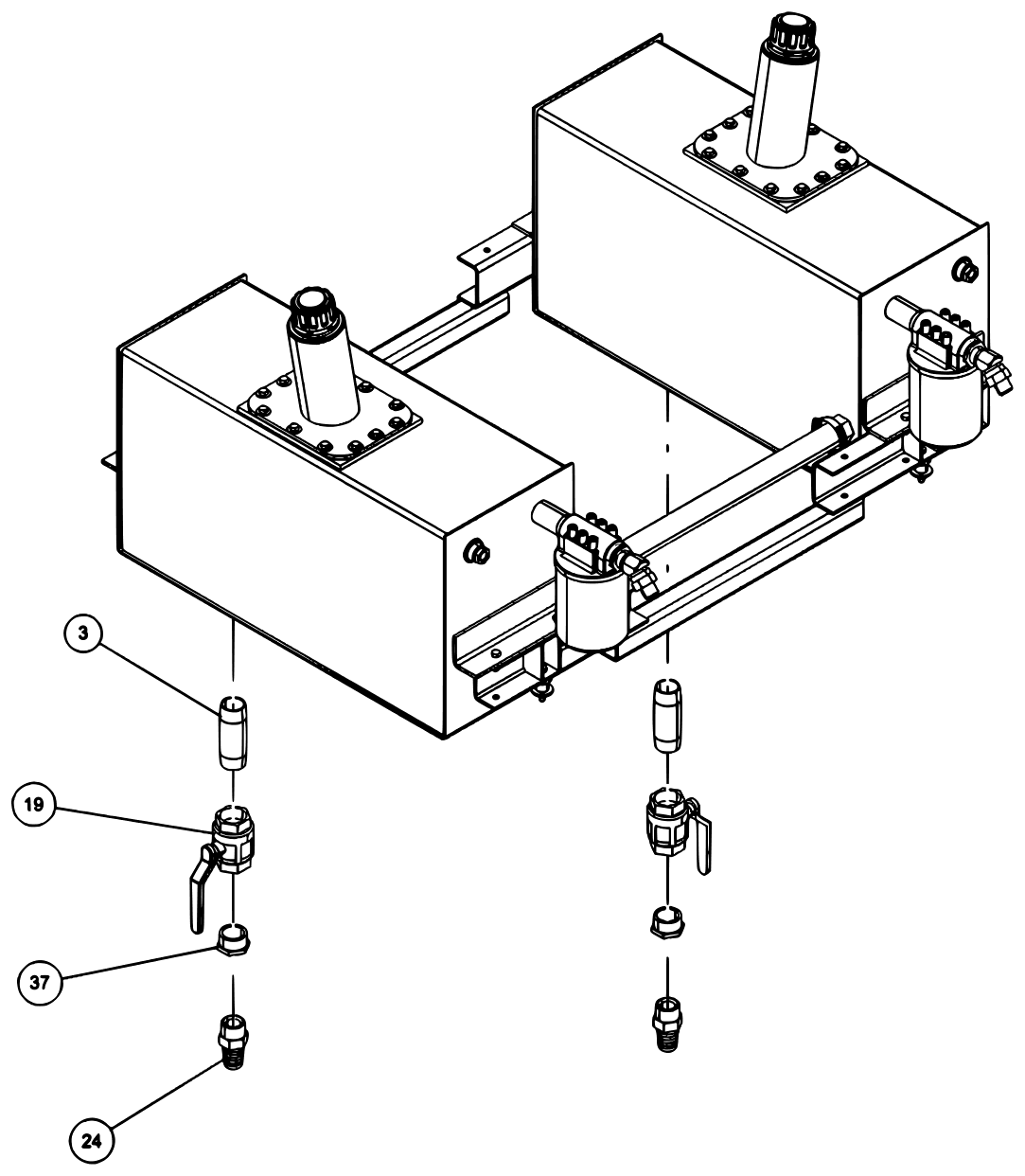 Century 7035 Standard Jack Leg (2026 manual) 7035 Standard Jack Leg (50017936) diagram (view 25 of 31)