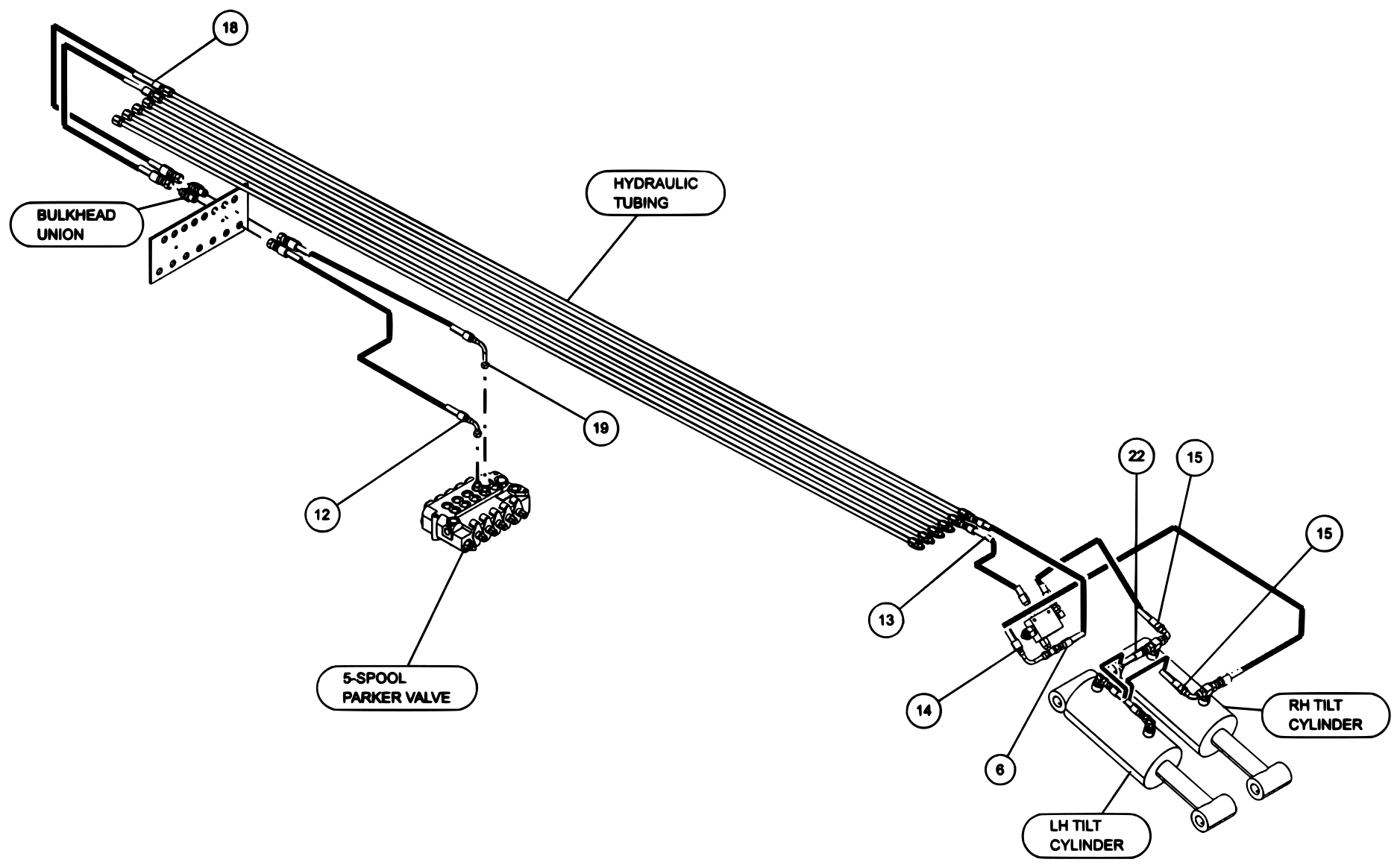 Century 7035 Standard Jack Leg (2026 manual) Bua - 7035 2SP Less Underlift, Tower & Legs (0911878) diagram (view 6 of 11)