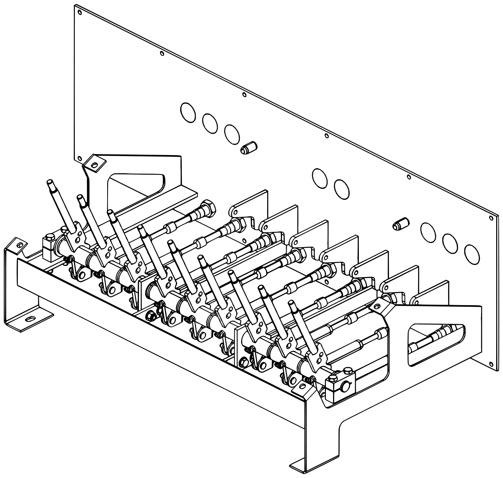 Century 7035 Standard Jack Leg (2026 manual) Control Assembly (9) Handles (0907288) diagram (view 1 of 4)