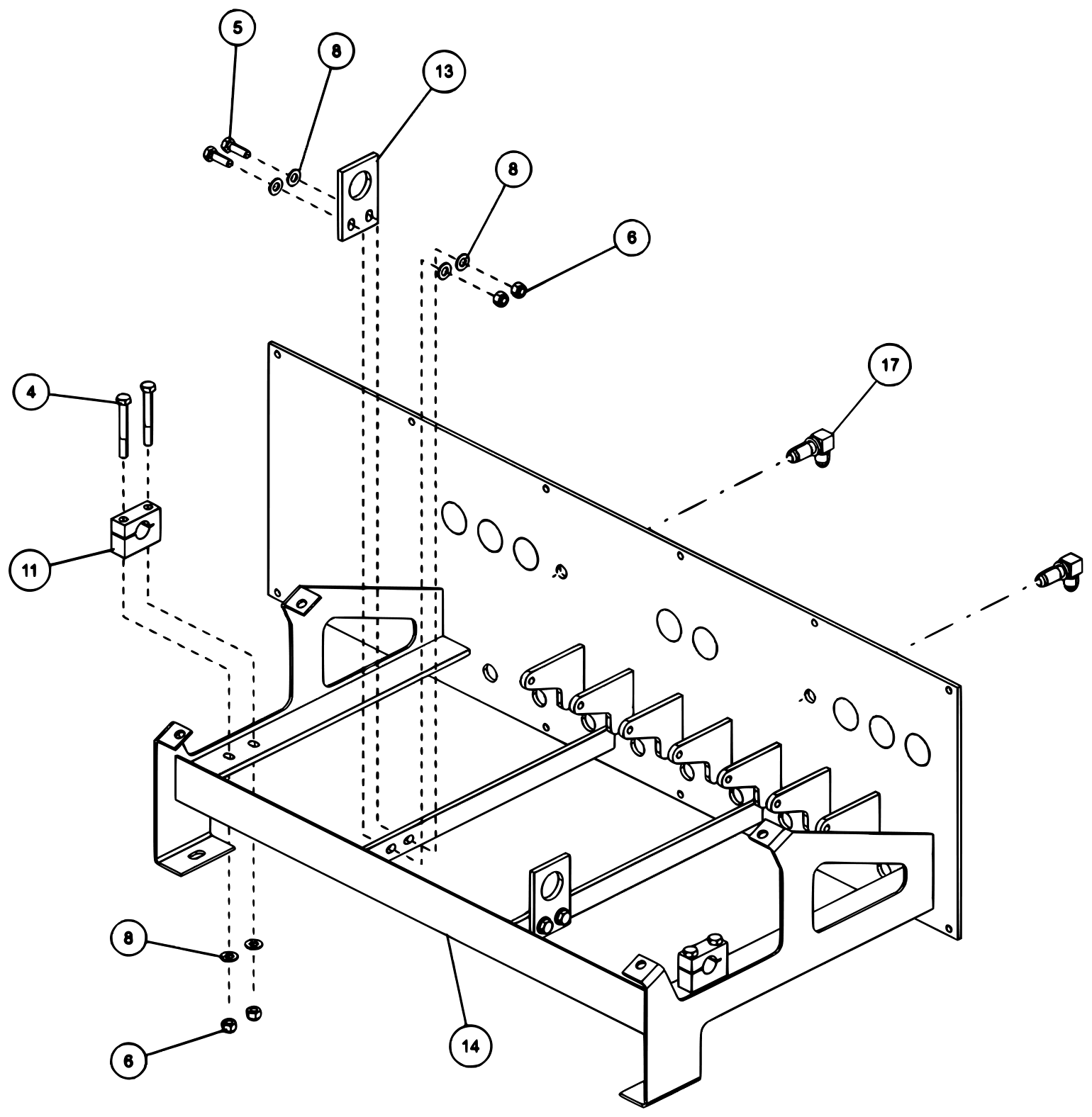 Century 7035 Standard Jack Leg (2026 manual) Control Assembly (9) Handles (0907288) diagram (view 2 of 4)