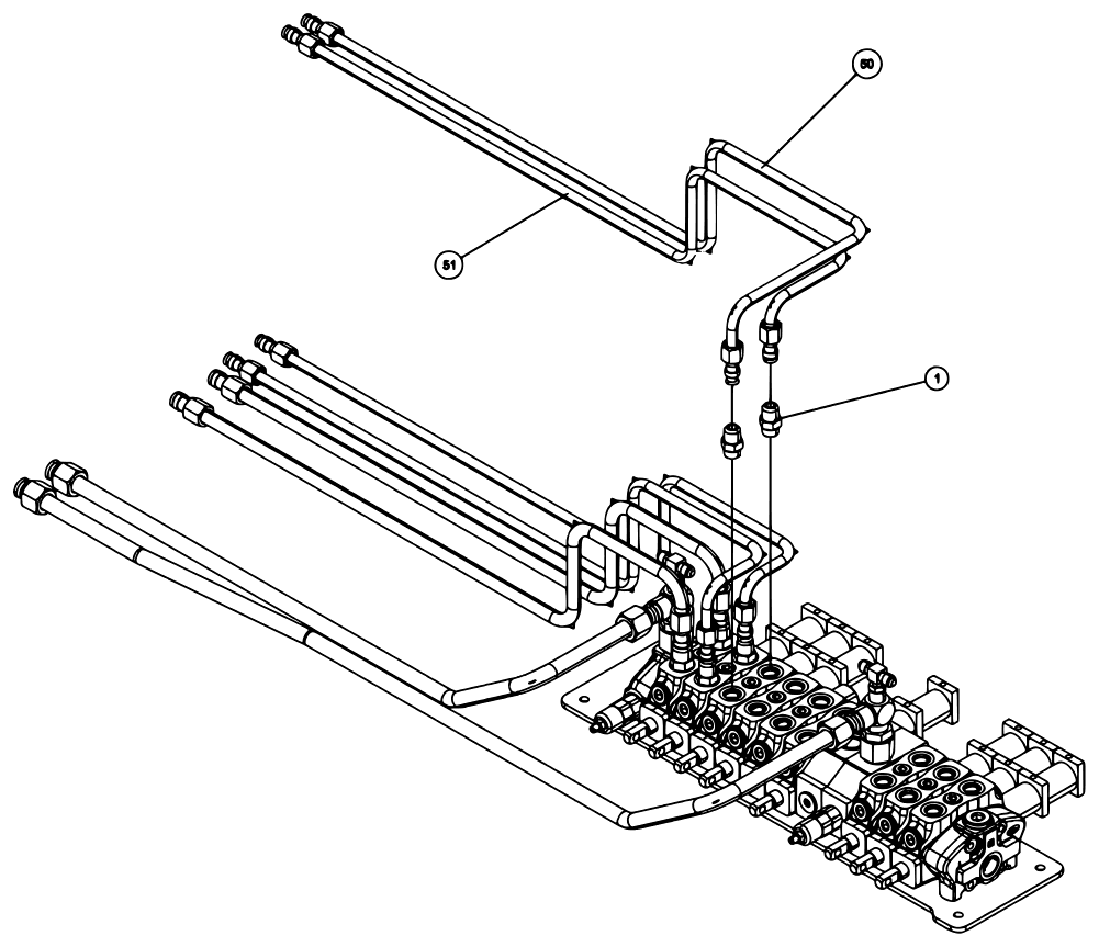 Vulcan V-70 2-Winch (2023 manual) 0912023, Control Station Assembly Std Winch diagram (view 5 of 18)