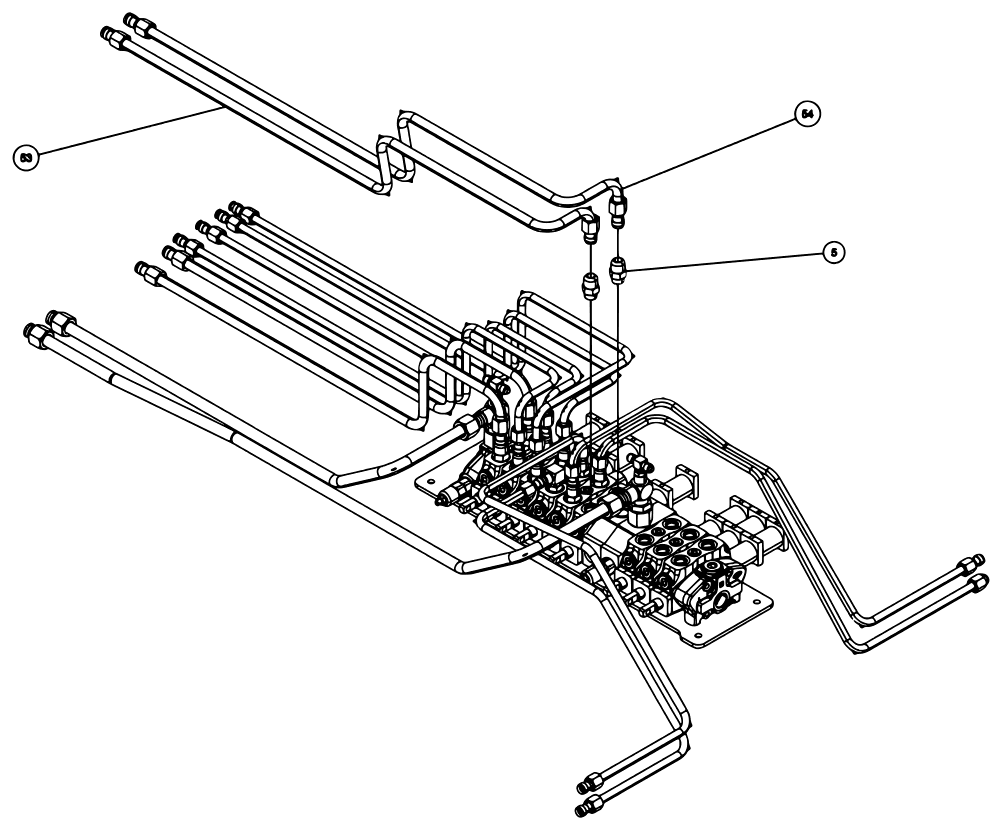 Vulcan V-70 2-Winch (2023 manual) 0912023, Control Station Assembly Std Winch diagram (view 8 of 18)