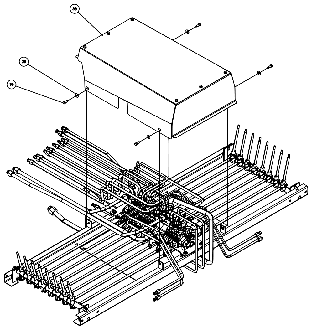 Vulcan V-70 2-Winch (2023 manual) 0912023, Control Station Assembly Std Winch diagram (view 18 of 18)
