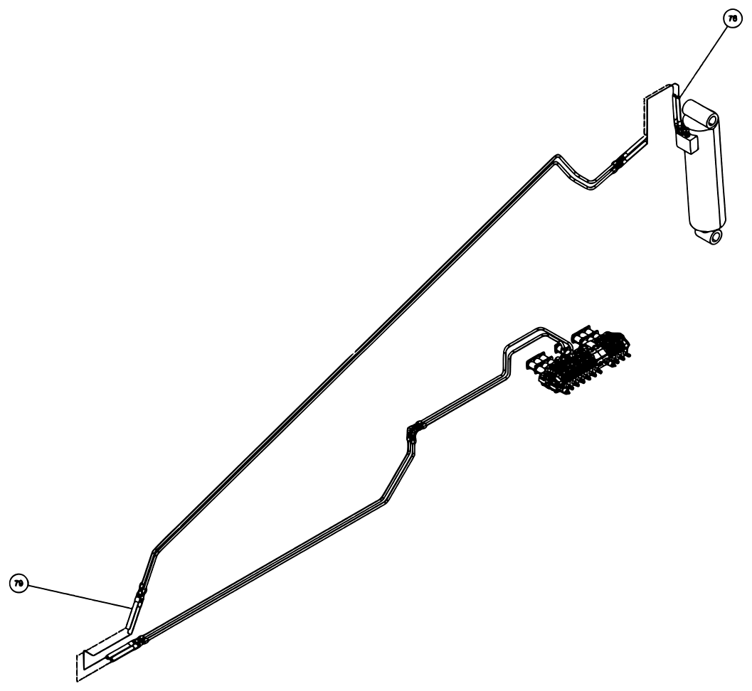 Vulcan V-70 2-Winch (2023 manual) 09008489, Bua V70 2-Winch Jack Leg Flipper Feet diagram (view 17 of 18)