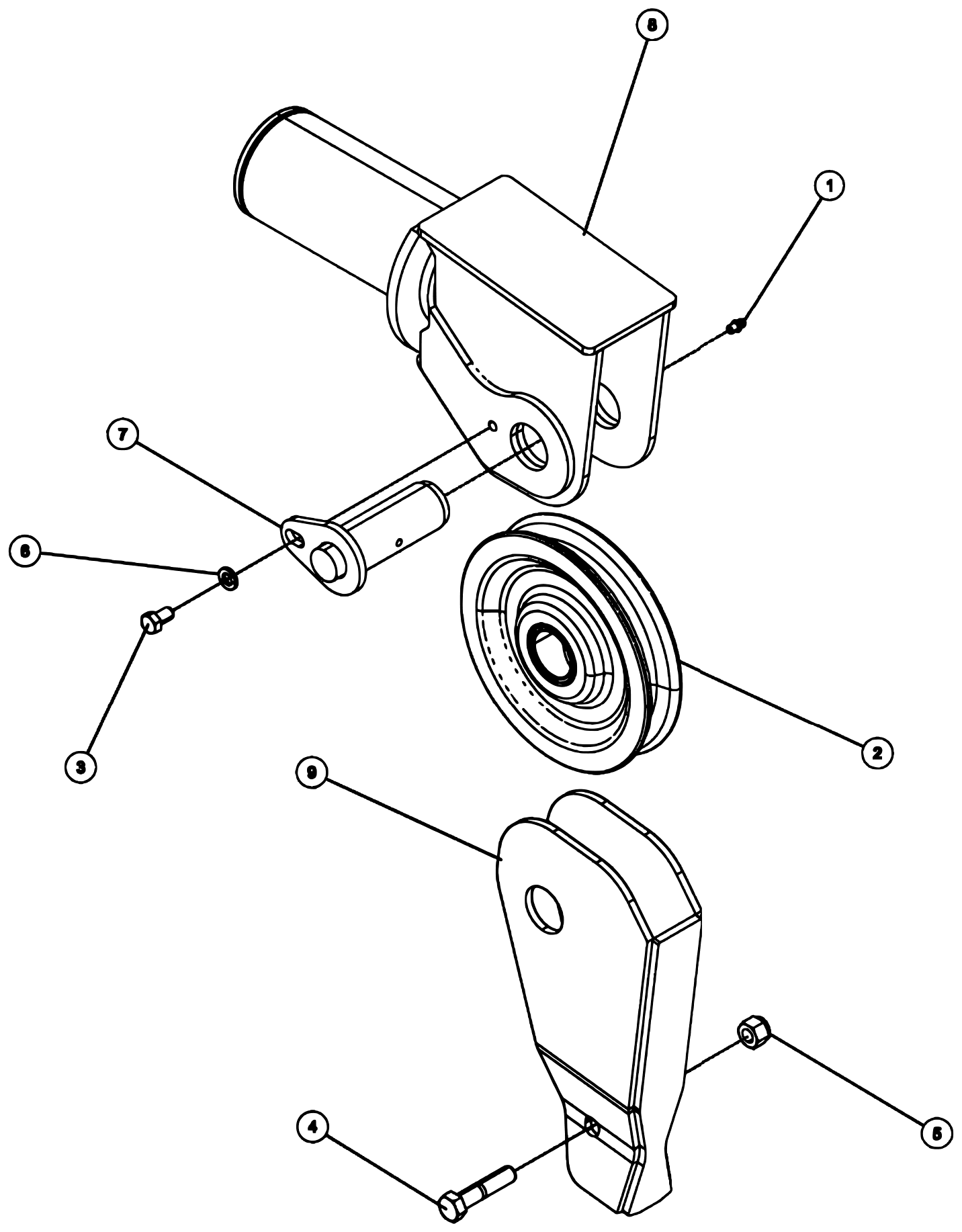 Century 3212 Gen 2 (2020 manual) 3014-931000, Sheave Assembly diagram