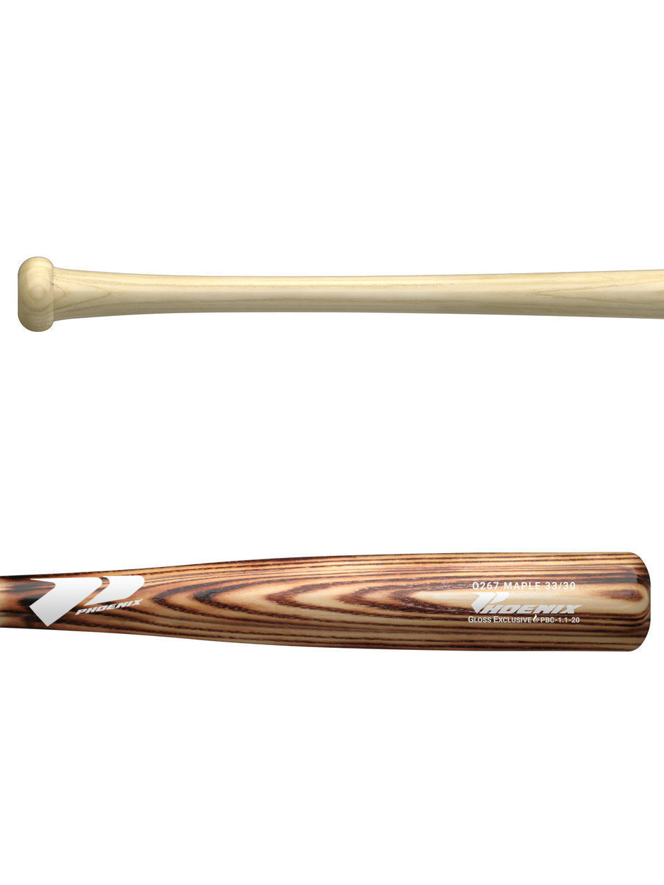 O267 Fast Ship Wood Baseball Bat Bats for Power Hitters Phoenix Bats