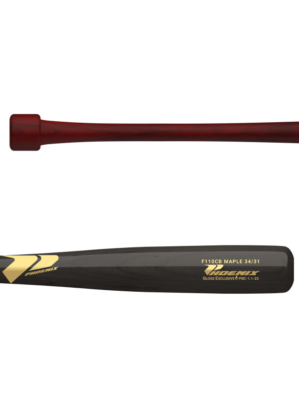 F110CB Puck Knob Wood Baseball Bat Contact Hitters Phoenix Bats