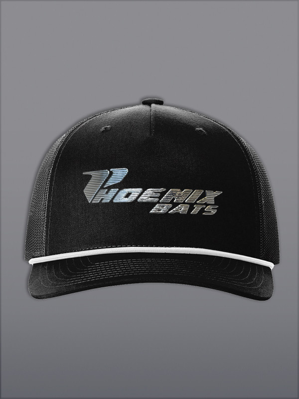 Phoenix Bats Silver Logo Trucker Hat