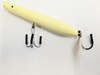 Canal Tackle Bullet Lure Pencil Popper 6" 3.5oz Bone White (Bucktail Hook)