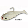 Tsunami Shad Heavy Pearl White 6.5" 4.5oz 2 Pack