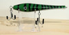 J and A Protran Pencil Popper Wood Floating 8 Inch 3.5oz Green Mackerel