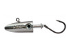 RonZ 4 oz Big Game HD replacement lead jig head with 9/0 Gamakatsu swing hook and 500 lb power swivel for tuna fishing