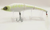 Canal Tackle™ Jointed Mack Lure Ghost White Squid Mackerel 8" 3.5oz  (Rigged)