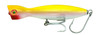 Super Strike Lures Little Neck Popper Yellow White Float 6" 2.25oz