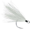 BKK LoneDiablo Bucktail Inline Single Hooks White 5/0 (2 Hooks)