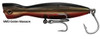 Super Strike Lures Little Neck Popper in White 5.25 inch 1.5 oz floating topwater surf plug Golden massacre