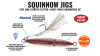 Hogy Lures Squinnow Jig 4.5 Inch 3.5 Ounce Pink Squid