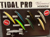 Tsunami Tidal Pro Minnow Floating Black Purple 6" 1.25oz