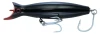 Super Strike Little Neck Swimmer bottle plug fishing lure for striped bass surfcasting at Canal Bait and Tackle Black