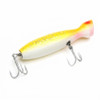 Gibbs Polaris Popper 6.5" 3 1/2 oz | Saltwater Topwater Lure Yellow white belly