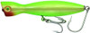 Super Strike Lures Little Neck Popper 4.25 inch 1.5 oz sinking plug for surf fishing All Chartreuse