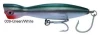 Super Strike 6 inch 3 3/4 oz Little Neck Popper heavy sinking surf plug for striped bass Green White