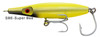 Super Strike Bullet 5 1/4 inch 1 5/8 oz floating needlefish surf plug with hooks for striped bass Super Bee