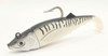 Canal Tackle® Canal Shad 4" 1oz Sinking Jig | Best Snook/Striped Bass Paddle Tail Lure White Mackerel