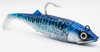 Canal Tackle® Canal Shad 4" 1oz Sinking Jig | Best Snook/Striped Bass Paddle Tail Lure Blue Mackerel