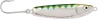 Luhr-Jensen Crippled Herring casting spoon, 3.5 inch length, 3 oz metal jig lure shown against a clean background Chrome Green