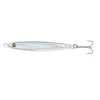 Hogy Epoxy Jig 3.5 inch 7/8 oz saltwater casting lure with strong treble hook Silver