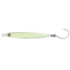 Hogy Epoxy Jig 3 inch 5/8 oz saltwater casting lure with VMC inline single hook bone