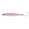 Hogy Epoxy Jig 4 inch 1.25 oz saltwater casting lure with VMC inline single hook echix elctric chicken