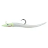 Hogy Lures 6oz 11 inch Tuna Harness Jig pre-rigged soft plastic tuna lure side view Glow