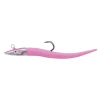Hogy Lures 6oz 11 inch Tuna Harness Jig pre-rigged soft plastic tuna lure side view Pink