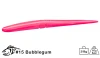 Lunker City 12 Inch Slug-Go Stickbait Soft Lure (2 Count) – Bass & Saltwater Jerkbait Bubblegum Pink
