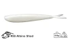 Lunker City Fin-S Fish 5.75" Soft Plastic Baits (5 Pack) Albino Shad Pearl White