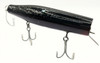 Stan Gibbs Lures Danny Surface Swimmer 6.5" 2.25oz | Wooden Surfcasting Plug Black Purple Plurple