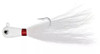 Canal Tackle Sinking Bucktail Jig Lure in White