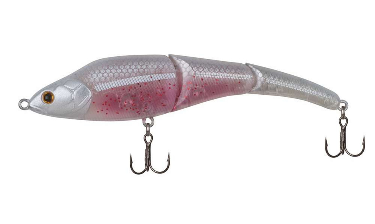 Berkley Sebile Magic Swimmer 95 White Liner 3 3/4 3/8oz Sink - Canal Bait  and Tackle