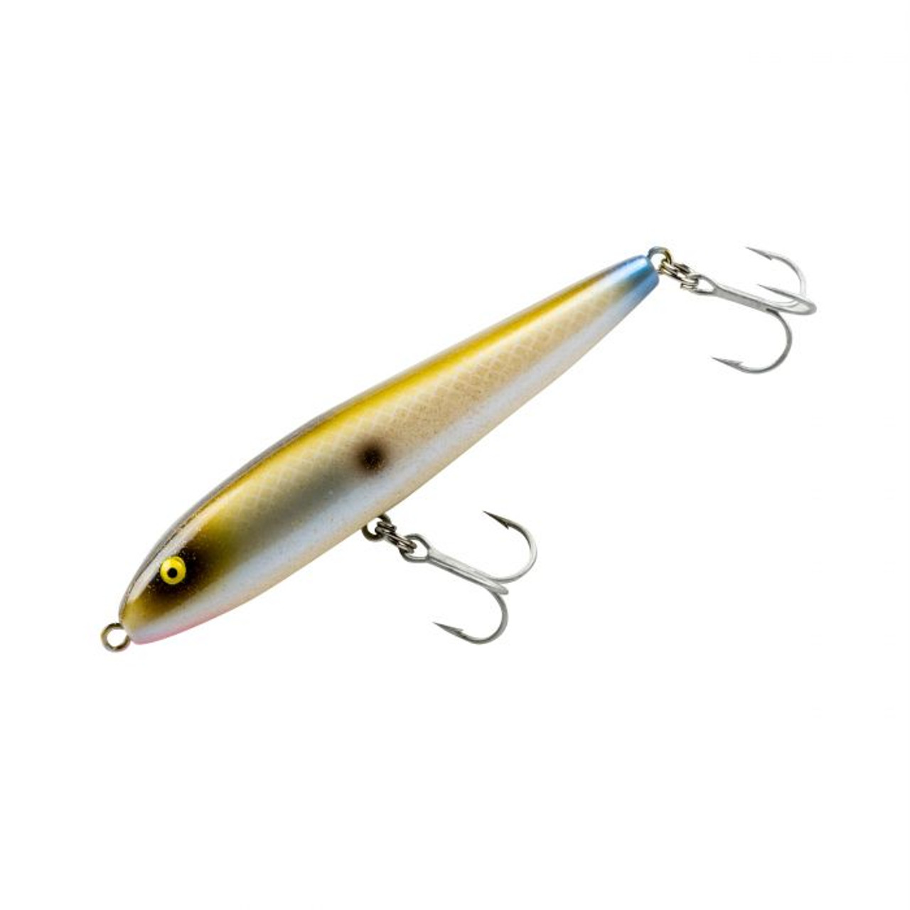 Rebel Jumpin Minnow Bunker Pogy Moon Spot 4.5" 3/4oz T20573