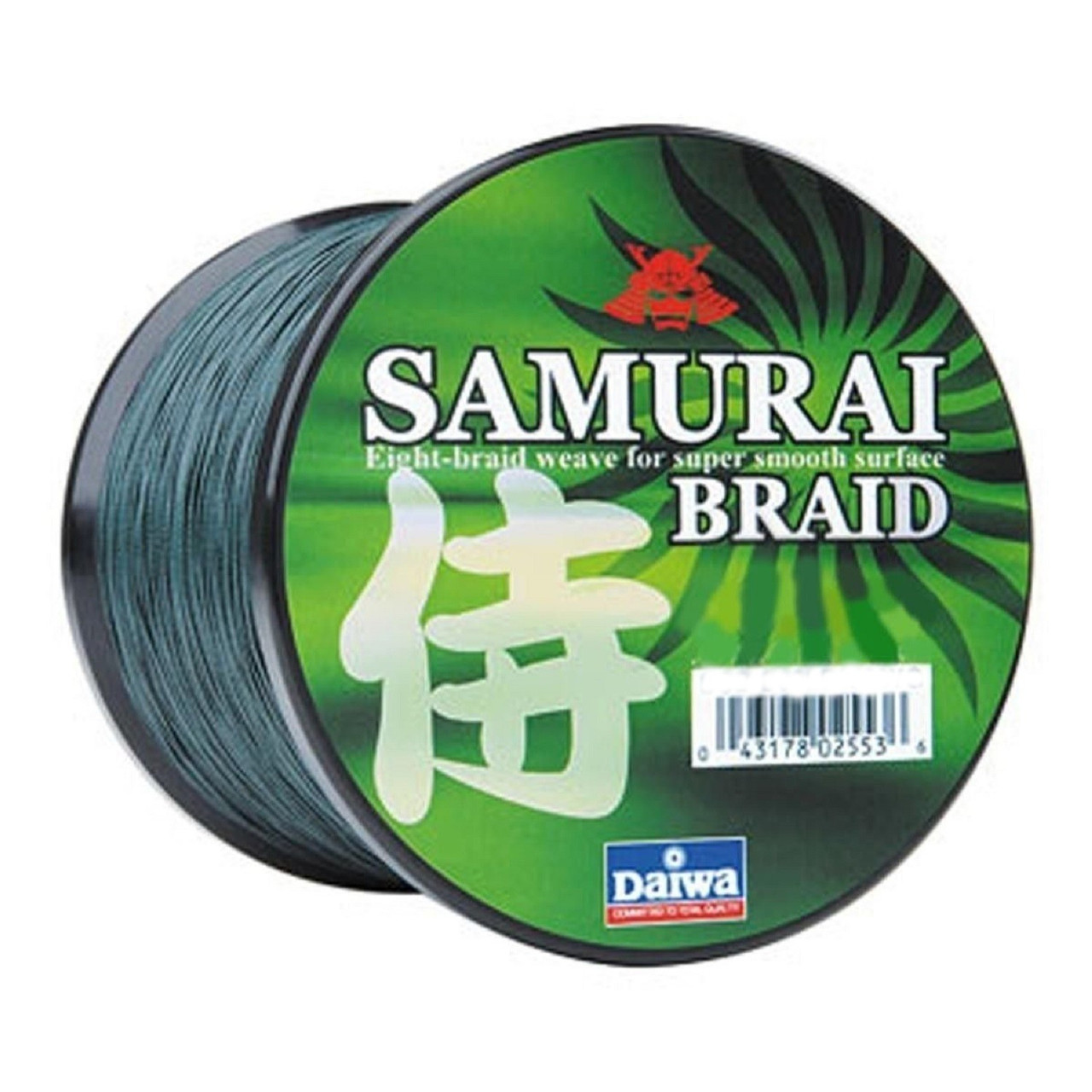 Daiwa Samurai Braided Line 30# Dark Green 1500 Yards DSB-B30LBG