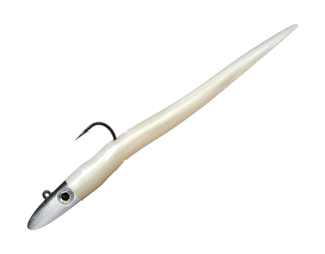 RonZ Original 8 Inch 2 Ounce White Pearl - Canal Bait and Tackle