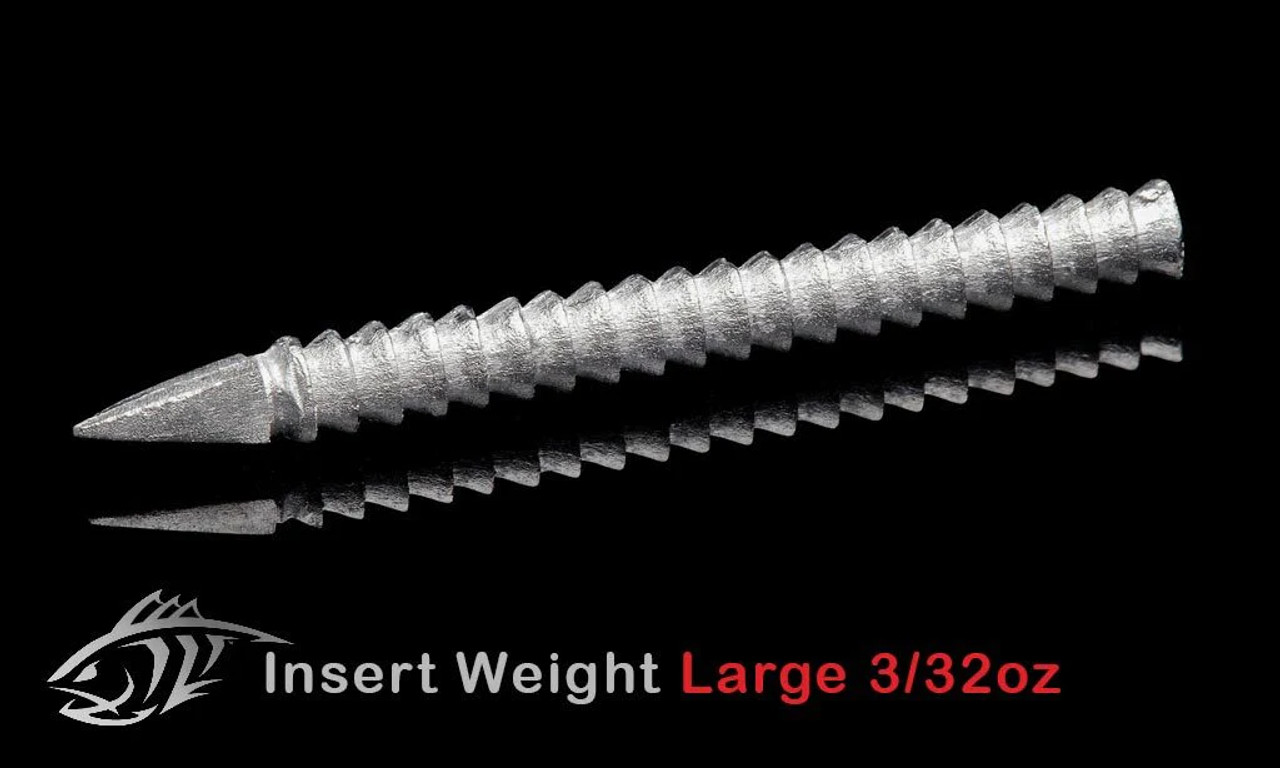 Lunker City Sluggo Insert Nail Weights Large 3/32oz (15 Weights)